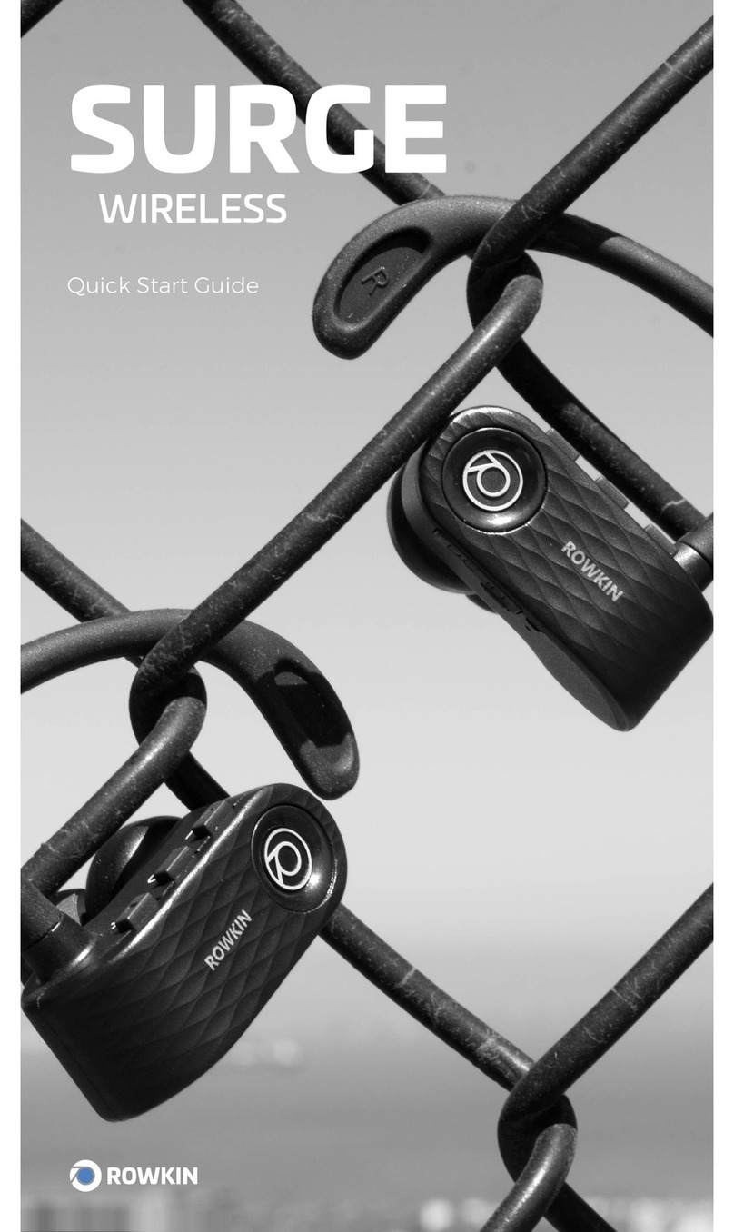 Rowkin Surge quick start guide