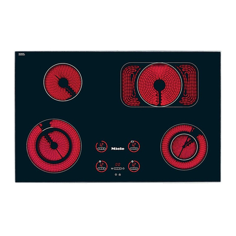 Miele KM 5670 Operating and installation instructions Miele KM 5670 Operating and installation instructions
