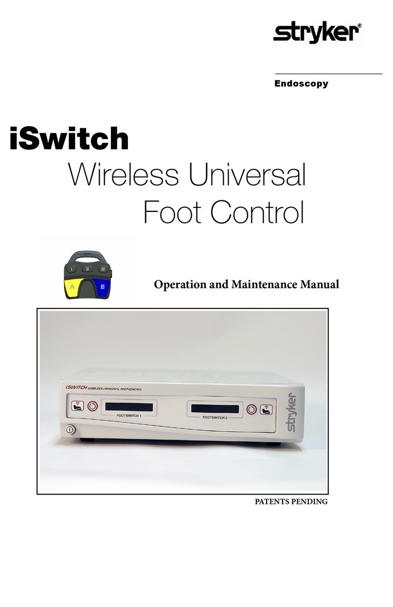 Stryker iSwitch User manual