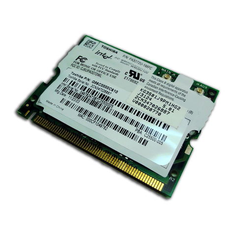 Intel WM3B2100 user guide