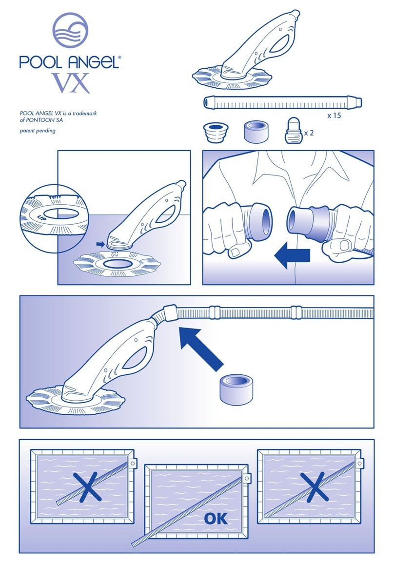 Pontoon SA POOL ANGEL VX user manual