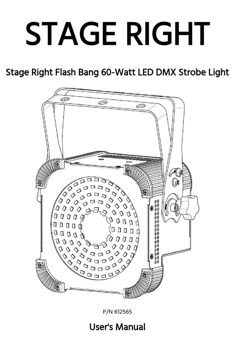 Stage right 612565 user manual