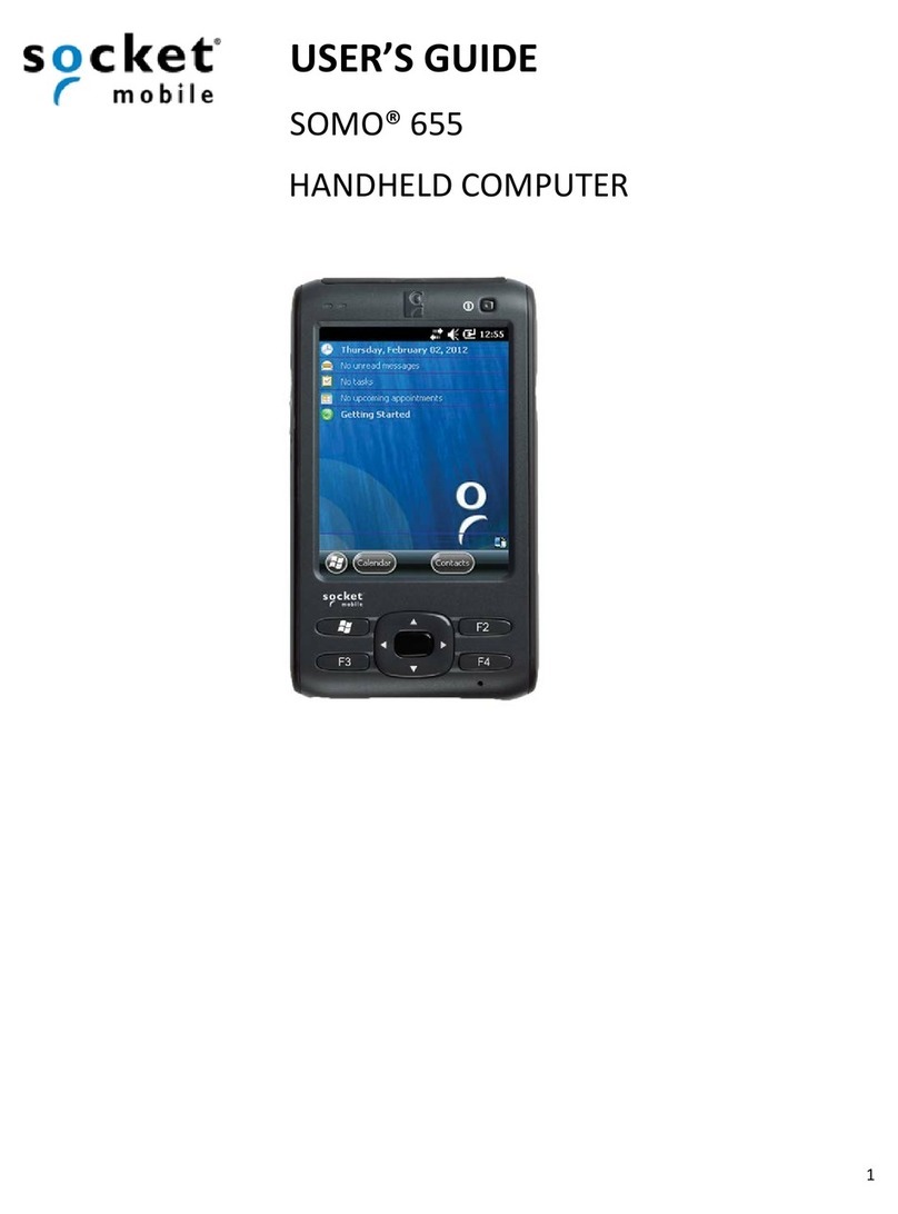 SocketMobile SoMo 655 User manual