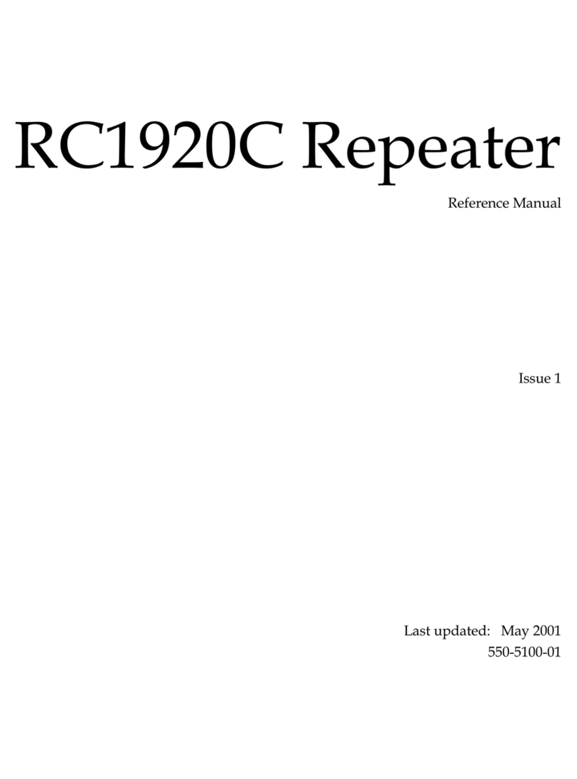 Repeater Technologies RC1920C User manual