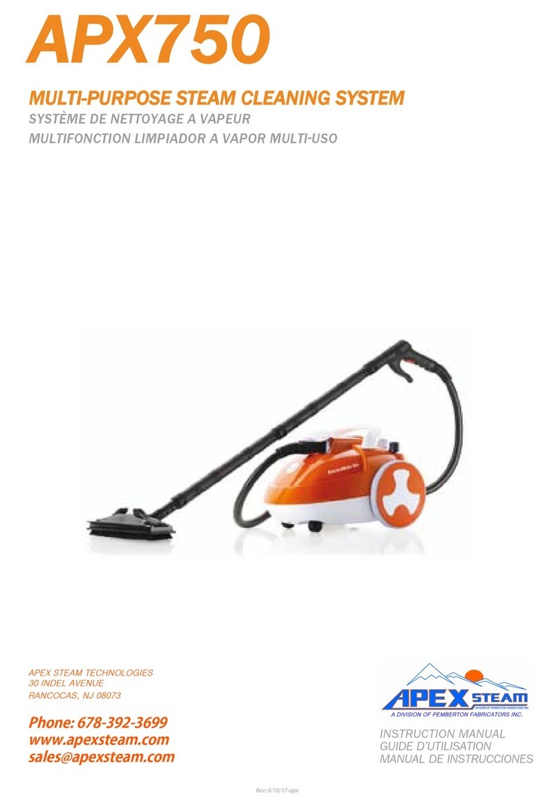 Apex Steam APX750 manual