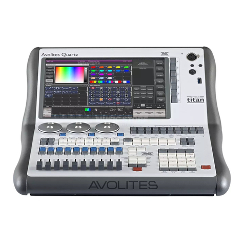 Avolites Quartz Operator's manual