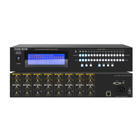 Shinybow USA SB-5669K User manual