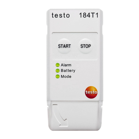 TESTO 184 T1 User manual