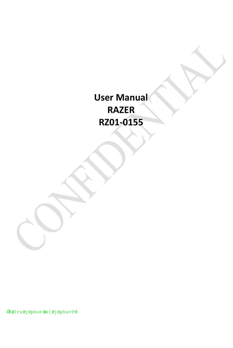 Razer RZ01-0155 User manual