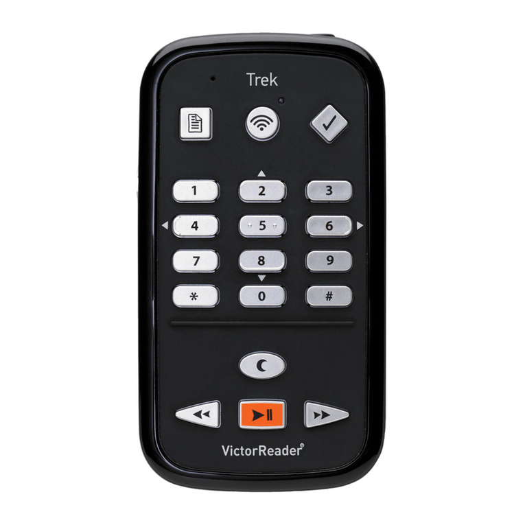 Humanware VICTOR READER TREK user guide