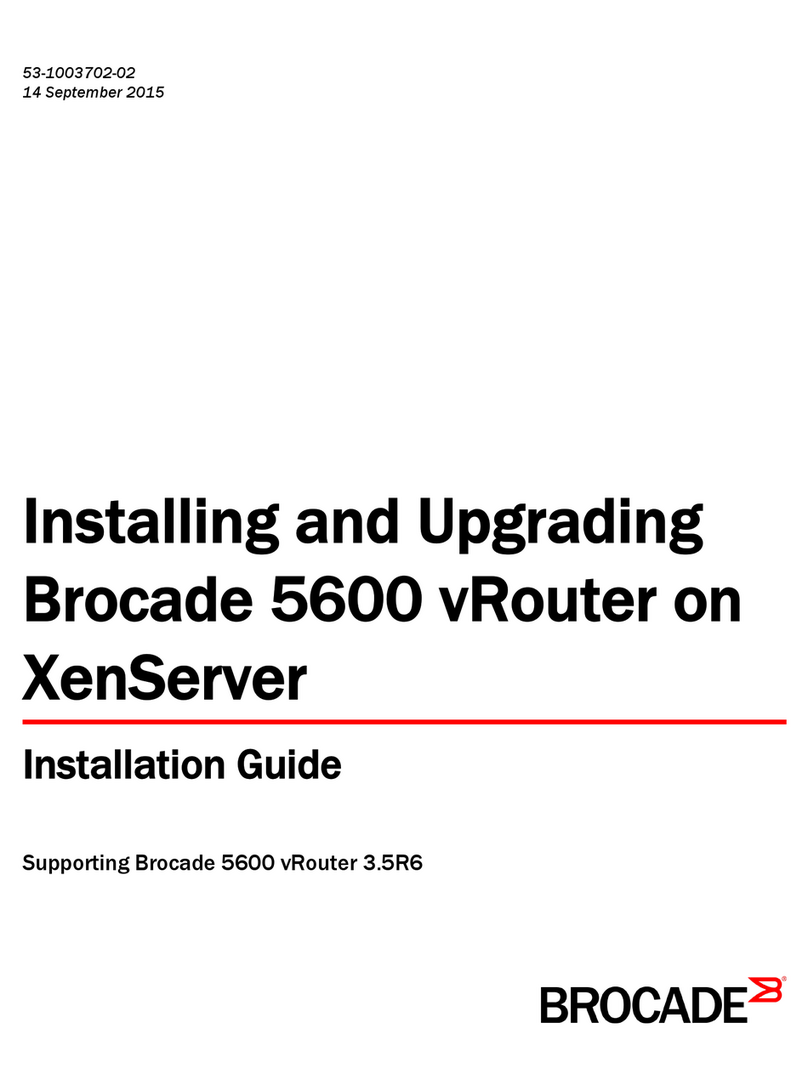 Brocade Communications Systems 5600 vRouter User manual