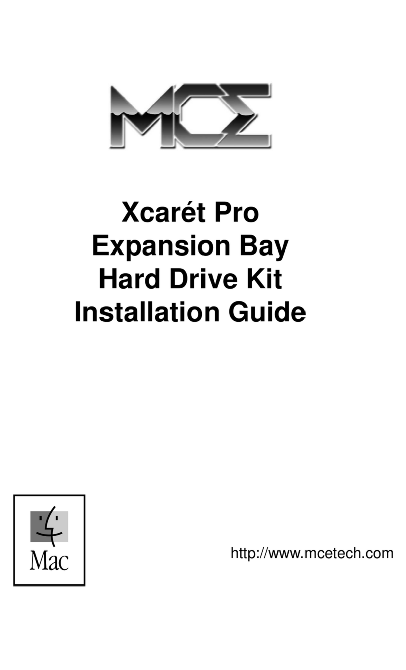 MCE Technologies Xcaret Pro installation guide MCE Technologies Xcaret Pro installation guide