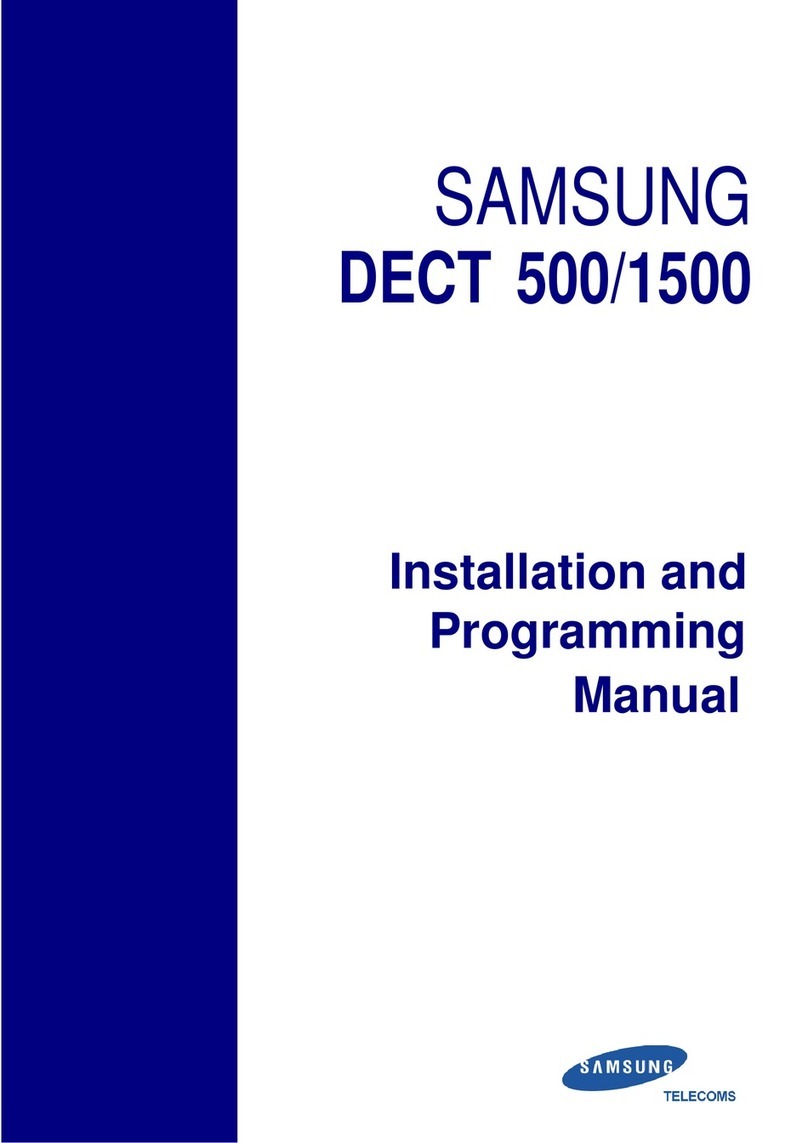 Samsung DECT 500 Assembly instructions