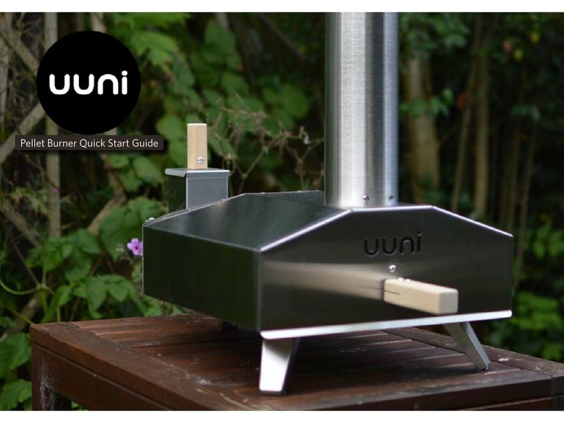 UUNI Pellet Burner quick start guide UUNI Pellet Burner quick start guide