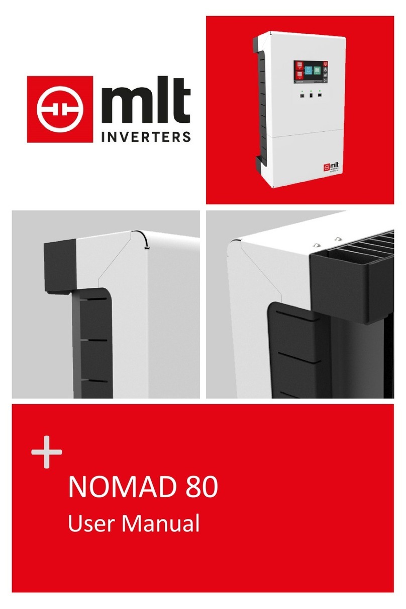 MLT Inverters Nomad 80 user manual