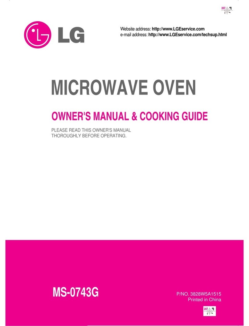 LG MS-0743G User manual