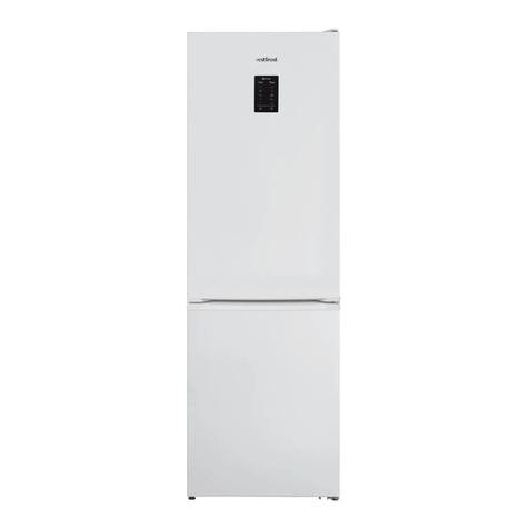 Vestfrost CI 3664-0 M NF RF User manual