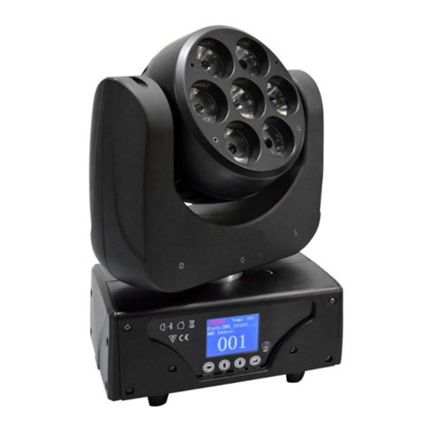 afx light LEDWASH 715 User manual