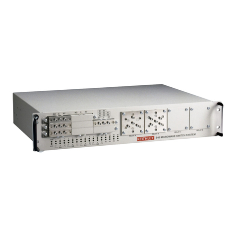 Keithley S46T-SPDT-KIT User manual