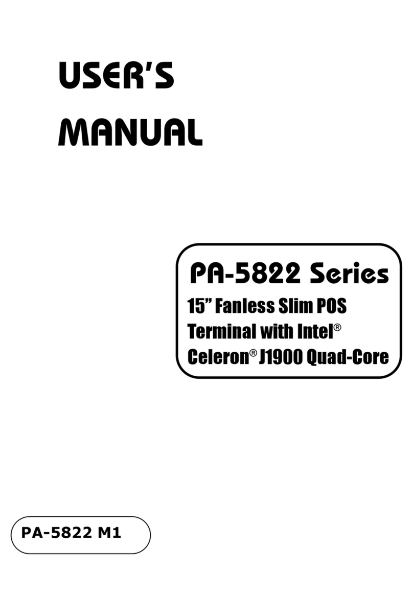 ProX PA-5822 M1 User manual