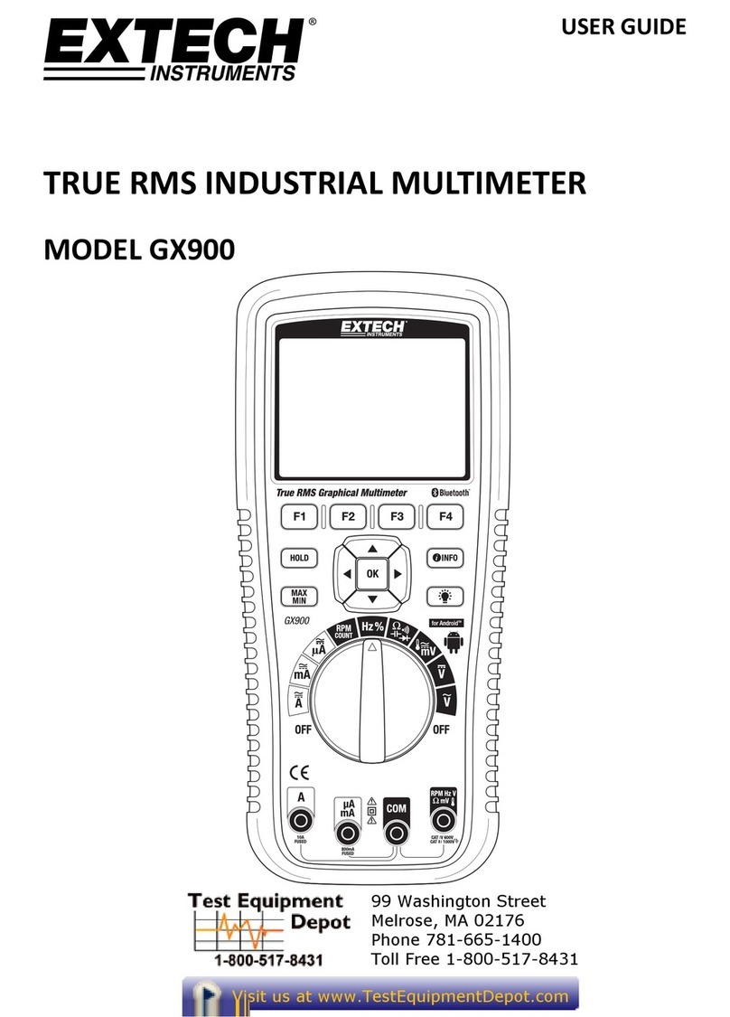Extech Instruments GX900 User manual