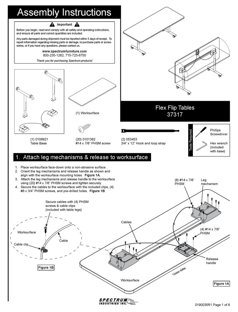 Spectrum Industries 37317 Assembly instructions