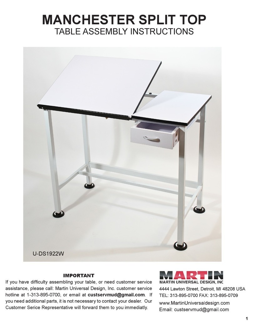 Martin U-DS1922W Assembly instruction