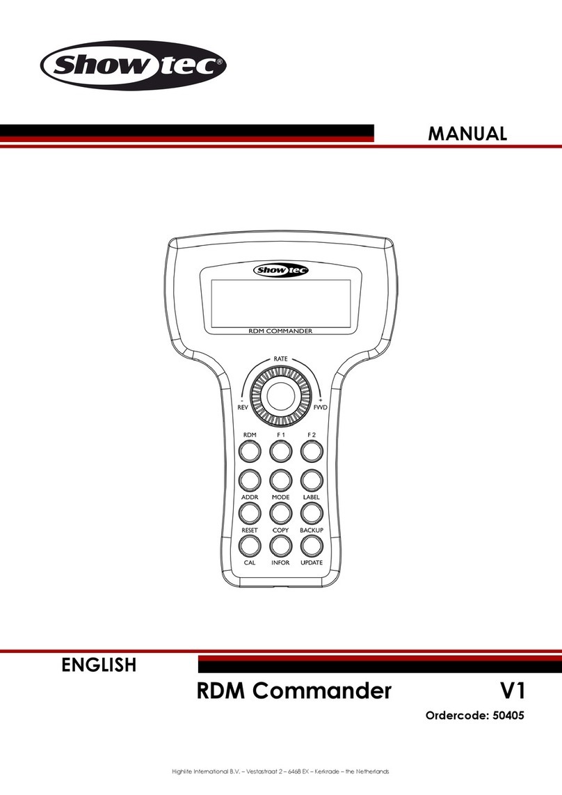 Show Tec 50405 User manual