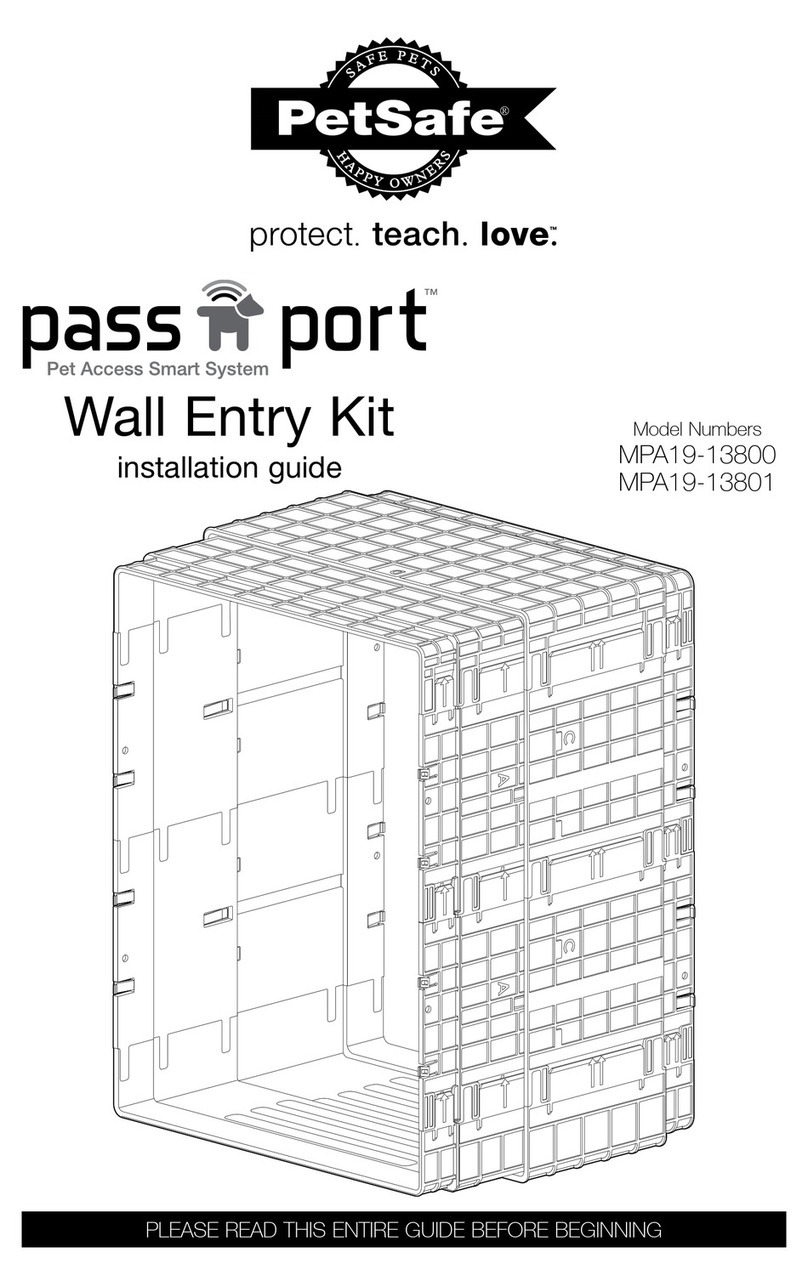 Petsafe Passport MPA19-13800 installation guide