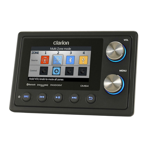 Clarion CMS4 Operating instructions