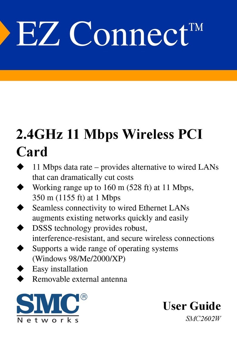 SMC Networks EZ Connect SMC2602W User manual SMC Networks EZ Connect SMC2602W User manual