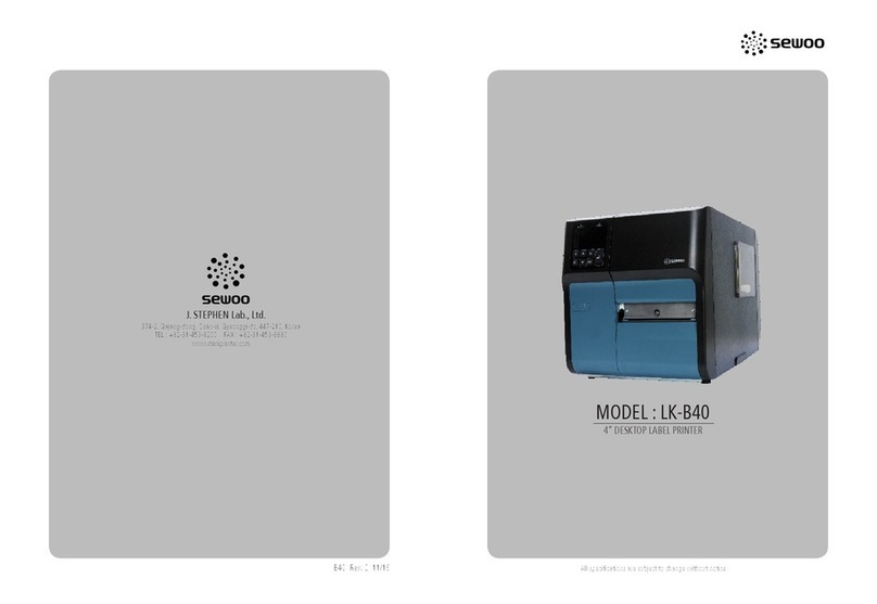 SEWOO LK-B40 manual