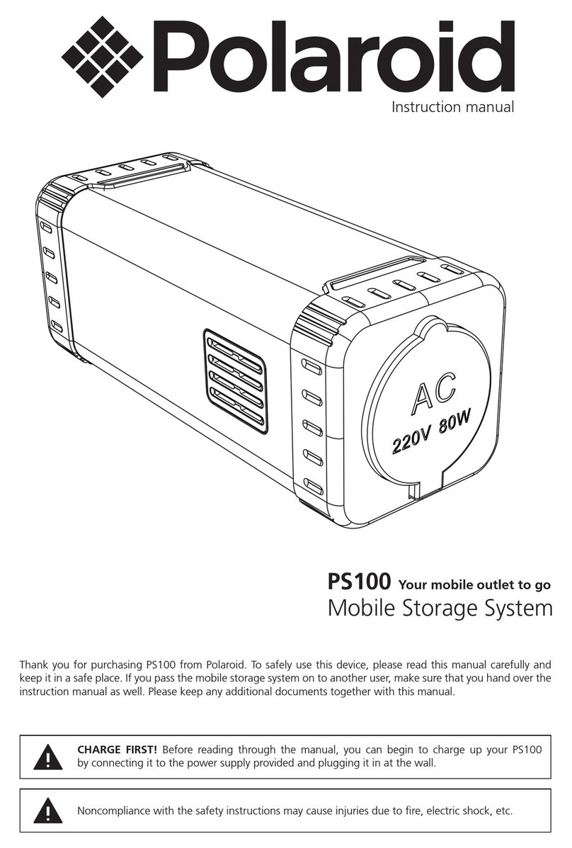 Polaroid PS100 instruction manual