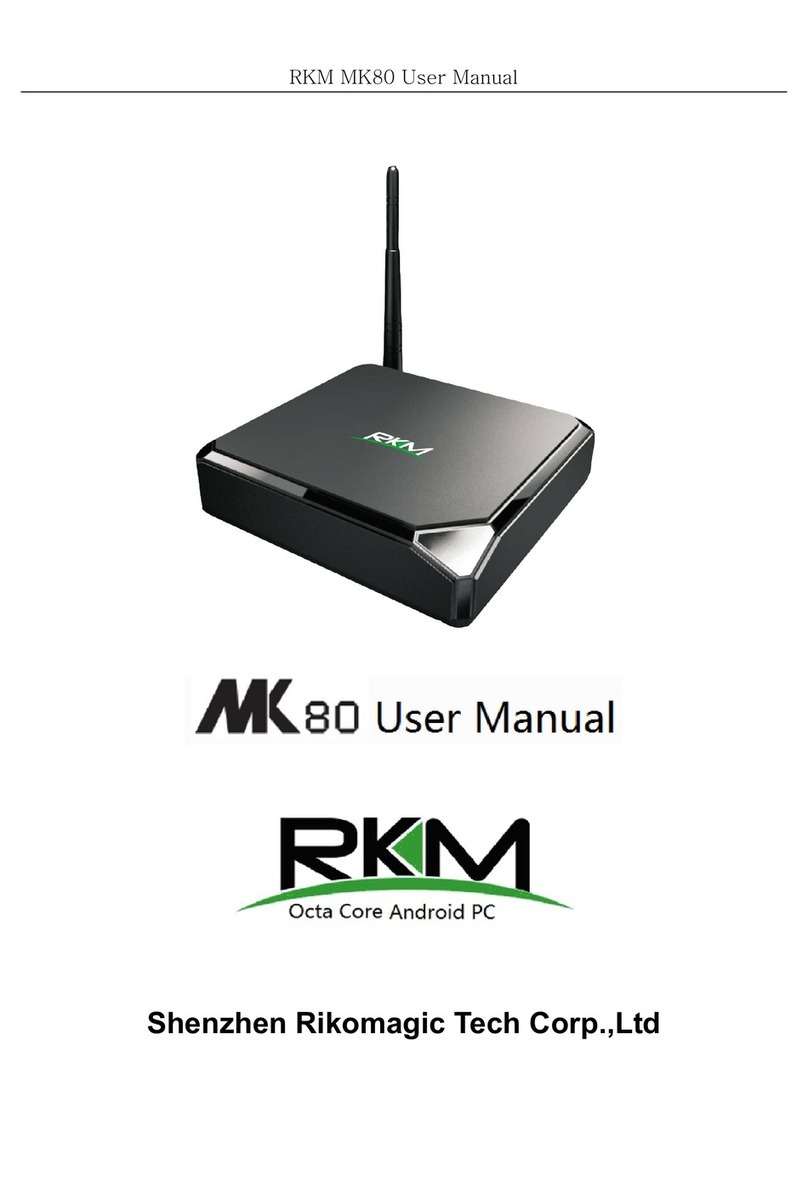 RKM MK80 user manual