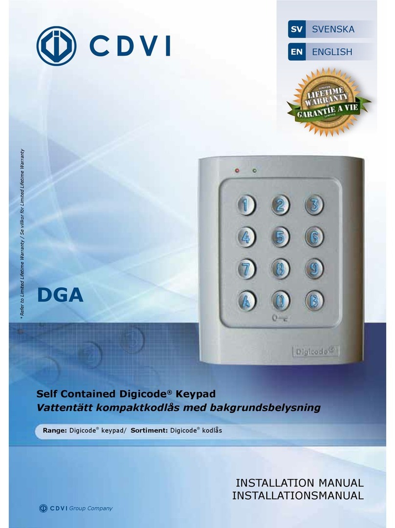Digi-Code DGA User manual