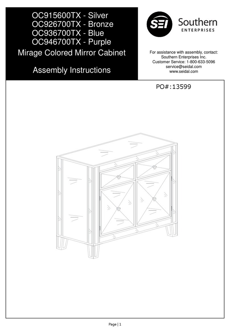 SEI OC915600TX Assembly instructions