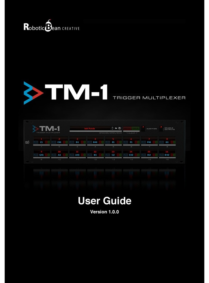Robotic Bean Creative TM-1 user guide