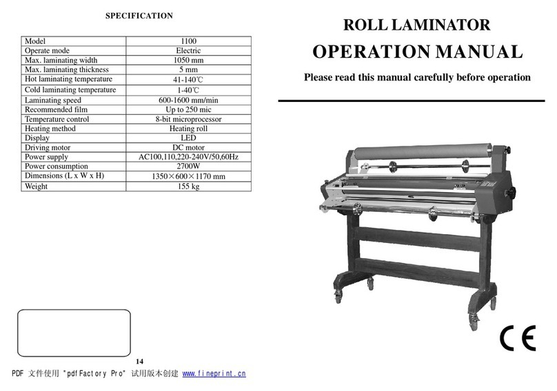 Unitec LW-1100R Operation manual