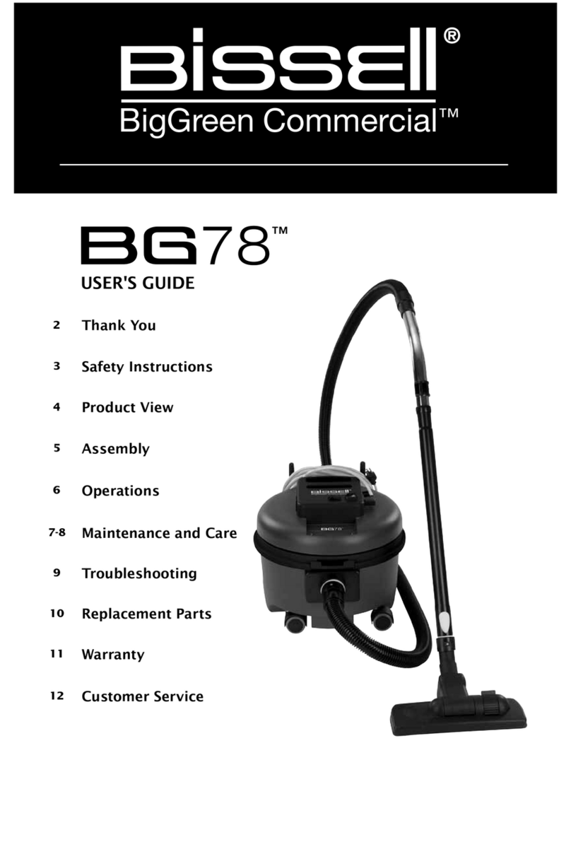 Bissell BG78 User manual