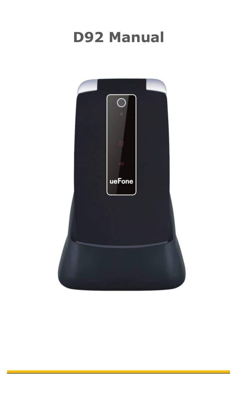 ueFone D92 manual