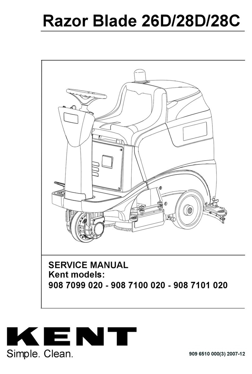 KENT Razor Blade 26D Service manual