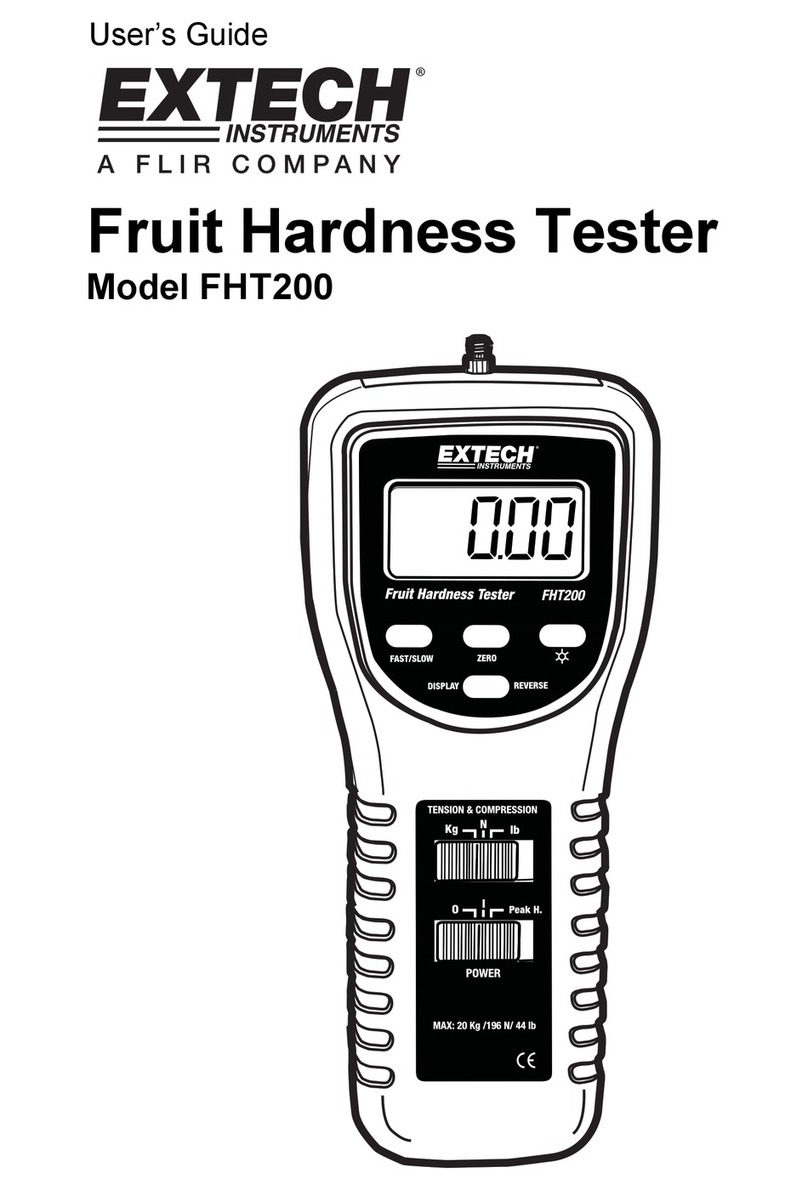 Extech Instruments FHT200 User manual