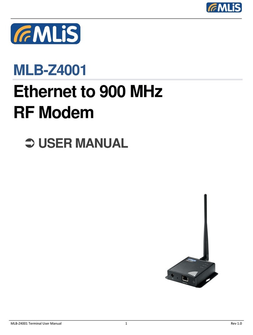 MLis MLB-Z4001 user manual