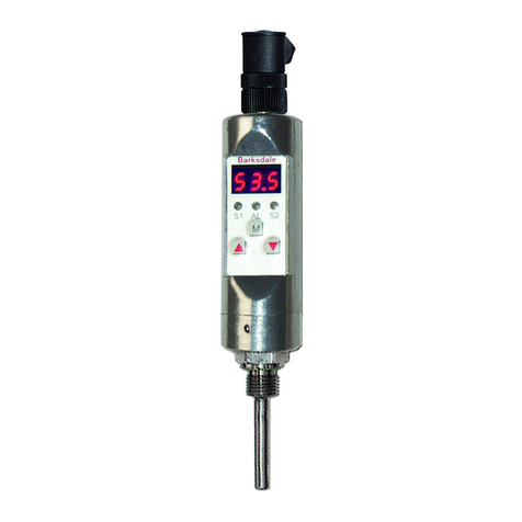 Barksdale TempSwitch 2000 operating instructions