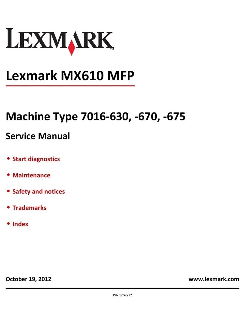 Lexmark MX610 Series User manual