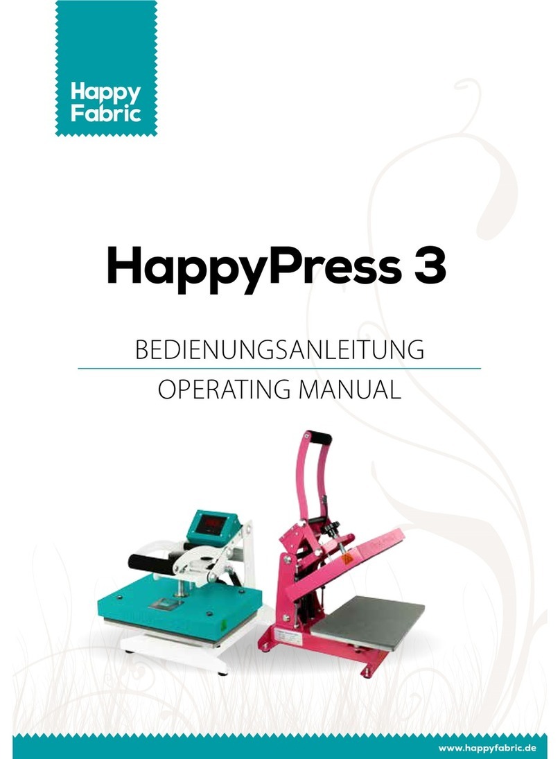 HappyFabric HappyPress 3 User manual