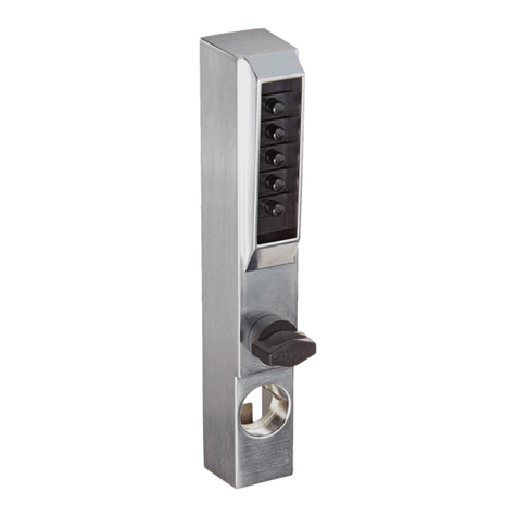 Kaba Simplex 3000 Series installation instructions