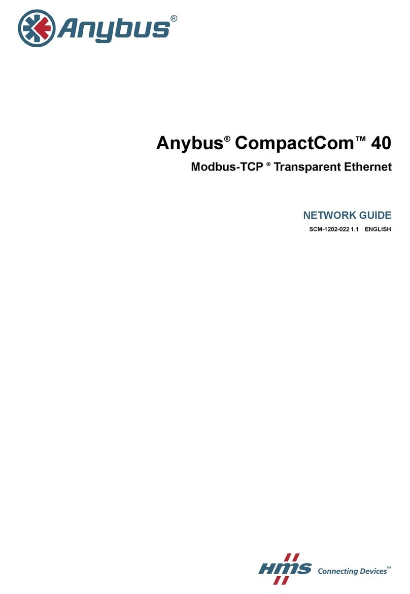 Anybus CompactCom 40 Modbus-TCP Network guide