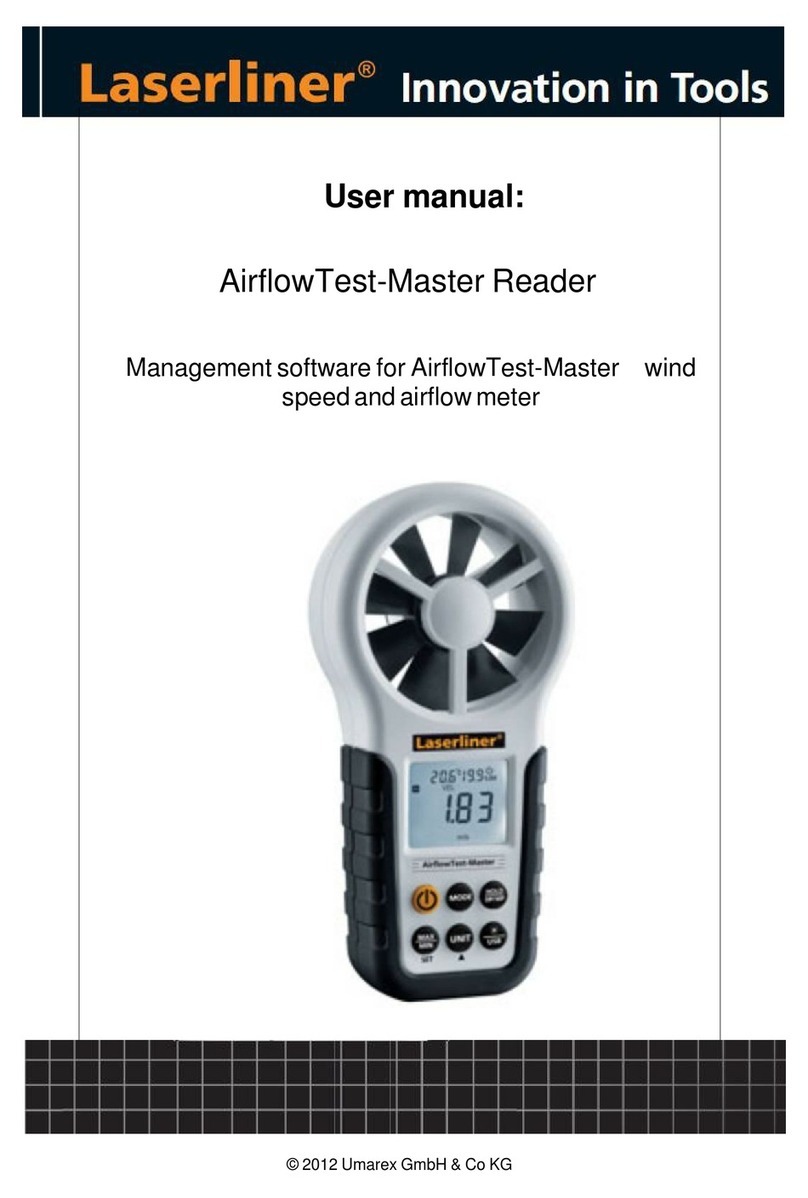 Umarex AirflowTest-Master Reader user manual