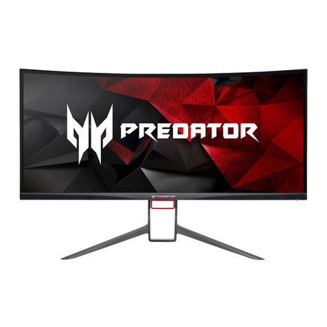 Acer Predator X34 User manual